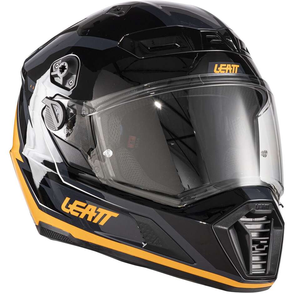 Casco Moto KIT ADV 7.5 Leatt Nero Arancione