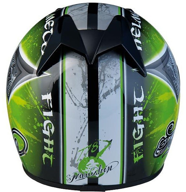 Casco Moto Marushin Integrale 778Nx Shuriken Verde Vendita Online -  Outletmoto.eu