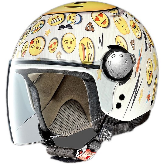 Casco Moto Mini-G3.1 Jet Grex Helm Art einen Kuss Wohnung