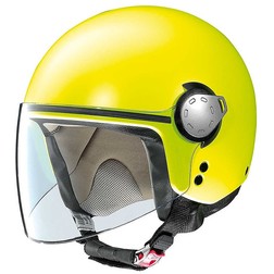 Casco Moto Jet Doppia Visiera Motocubo Top Cube Nero Opaco Pelle Marrone  Vendita Online 