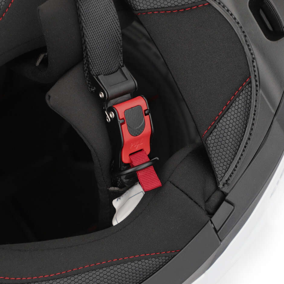 Casco Moto Modulare Acerbis Rider P/J Multi Bianco Nero