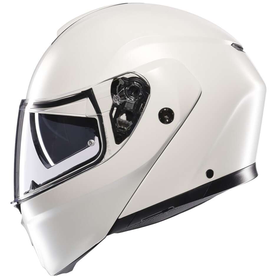 Casco Moto Modulare Agv STREETMODULAR Mono Bianco Materia Opaco