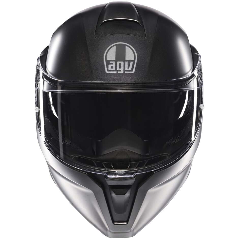 Casco Moto Modulare Agv STREETMODULAR Mono Grigio Asfalto Opaco