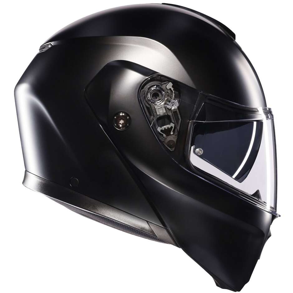 Casco Moto Modulare Agv STREETMODULAR Mono Opaco Nero