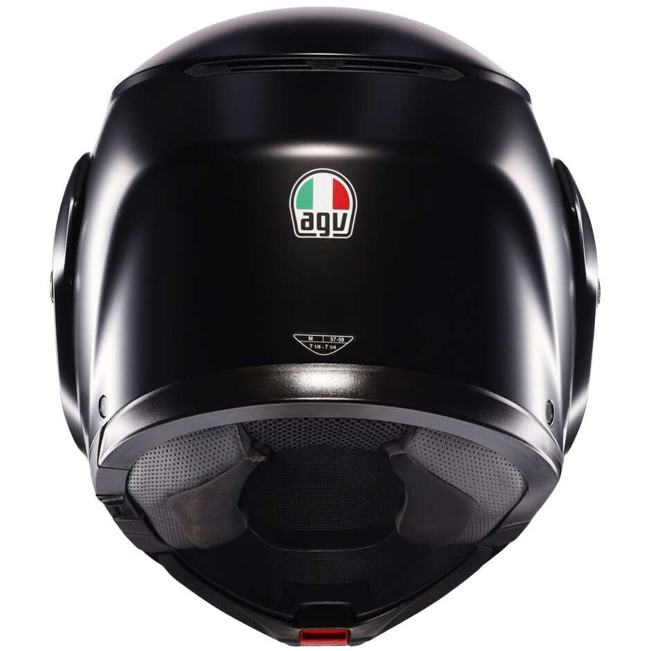 Casco Moto Modulare Agv STREETMODULAR Mono Opaco Nero