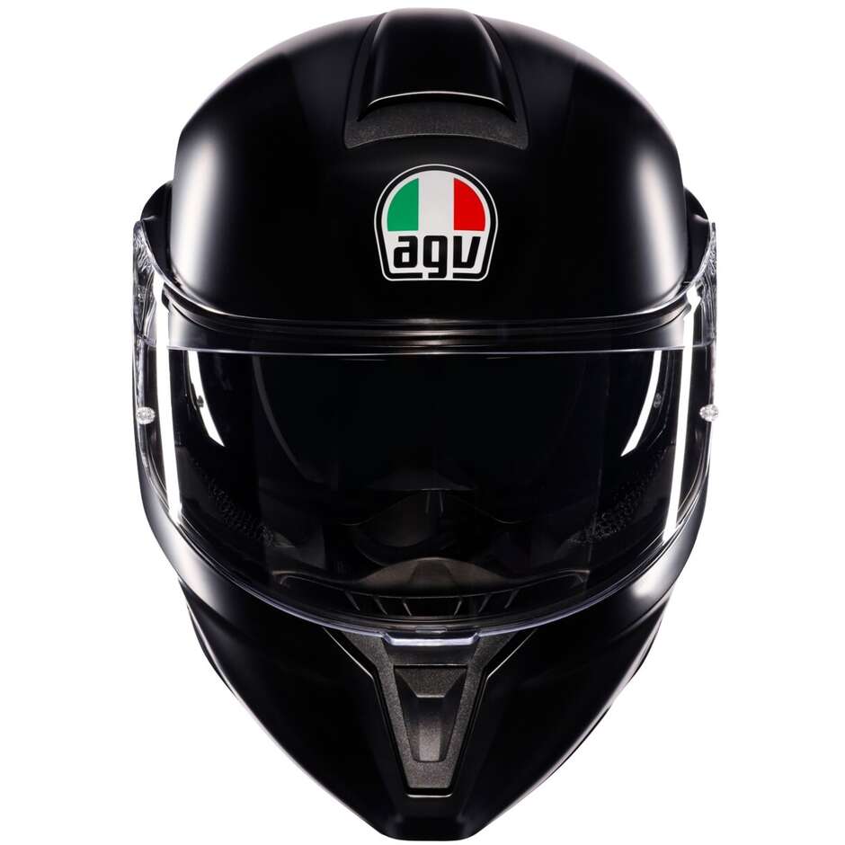 Casco Moto Modulare Agv STREETMODULAR Mono Opaco Nero