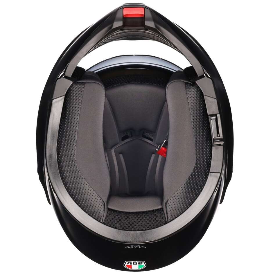 Casco Moto Modulare Agv STREETMODULAR Mono Opaco Nero