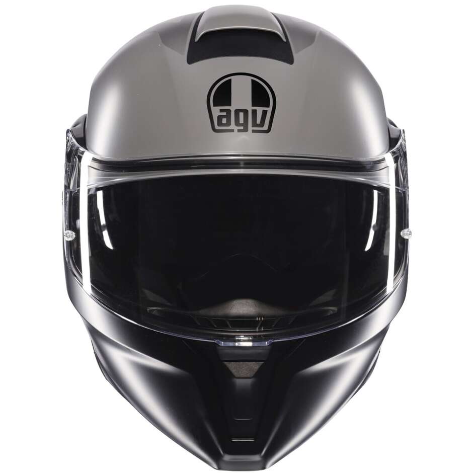 Casco Moto Modulare Agv STREETMODULAR RESIA Opaco Grigio Nero Giallo Fluouo