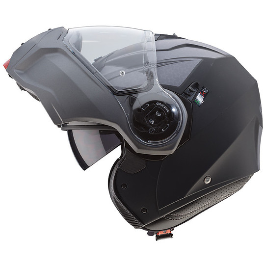 Casco Moto Modulare Caberg Droid Patriot Nero Opaco Antracite
