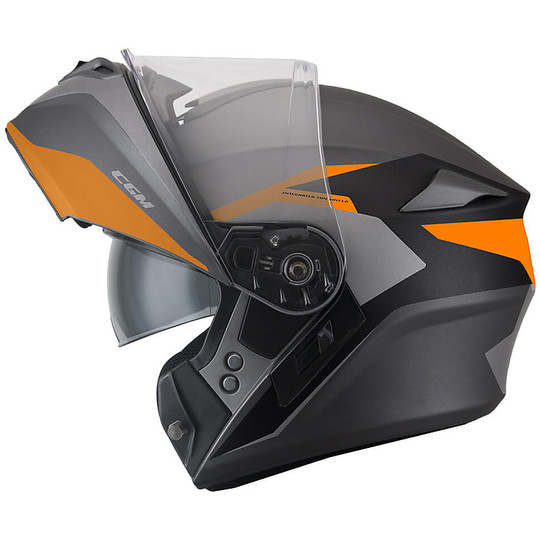 Casco Moto Modulare CGM 508G P/J DRESDA Arancione Opaco
