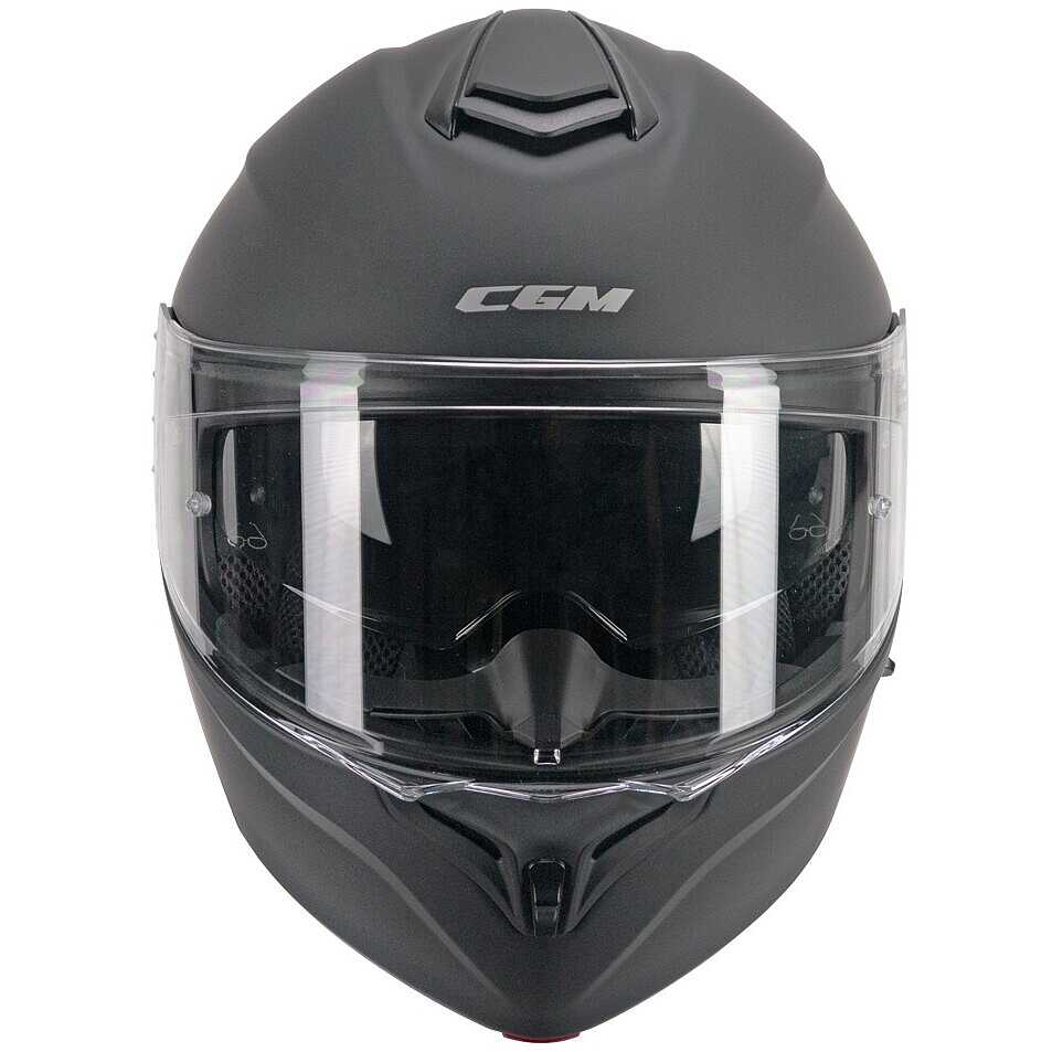 Casco Open Face CGM 191A PIX MONO Nero Opaco - Leggero E Sagomato Per Scooter E Motocicli - Foto 6