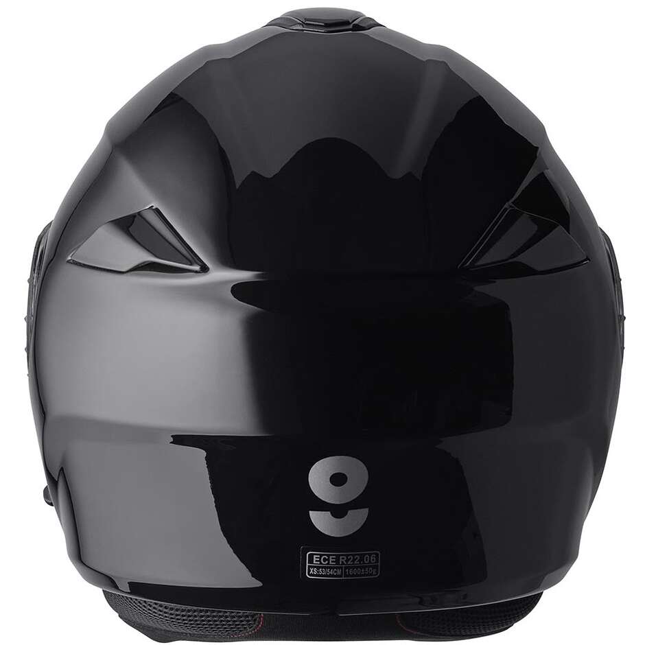 Casco Moto Modulare GMS Aperio nero