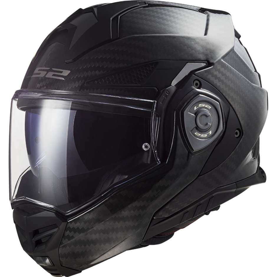 Casco Moto Modulare in Carbonio Omologato P/J FF901 ADVA taglia M