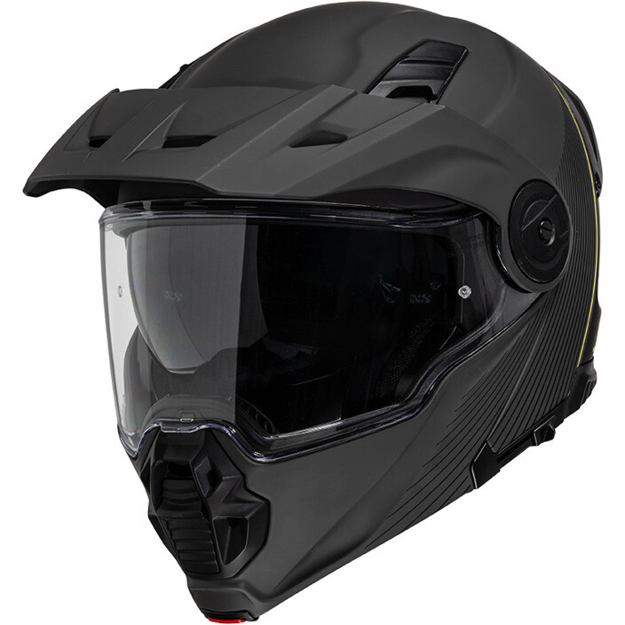 Casco Moto Modulare VENTURE 1.0 Opaco Antracite-Nero taglia M