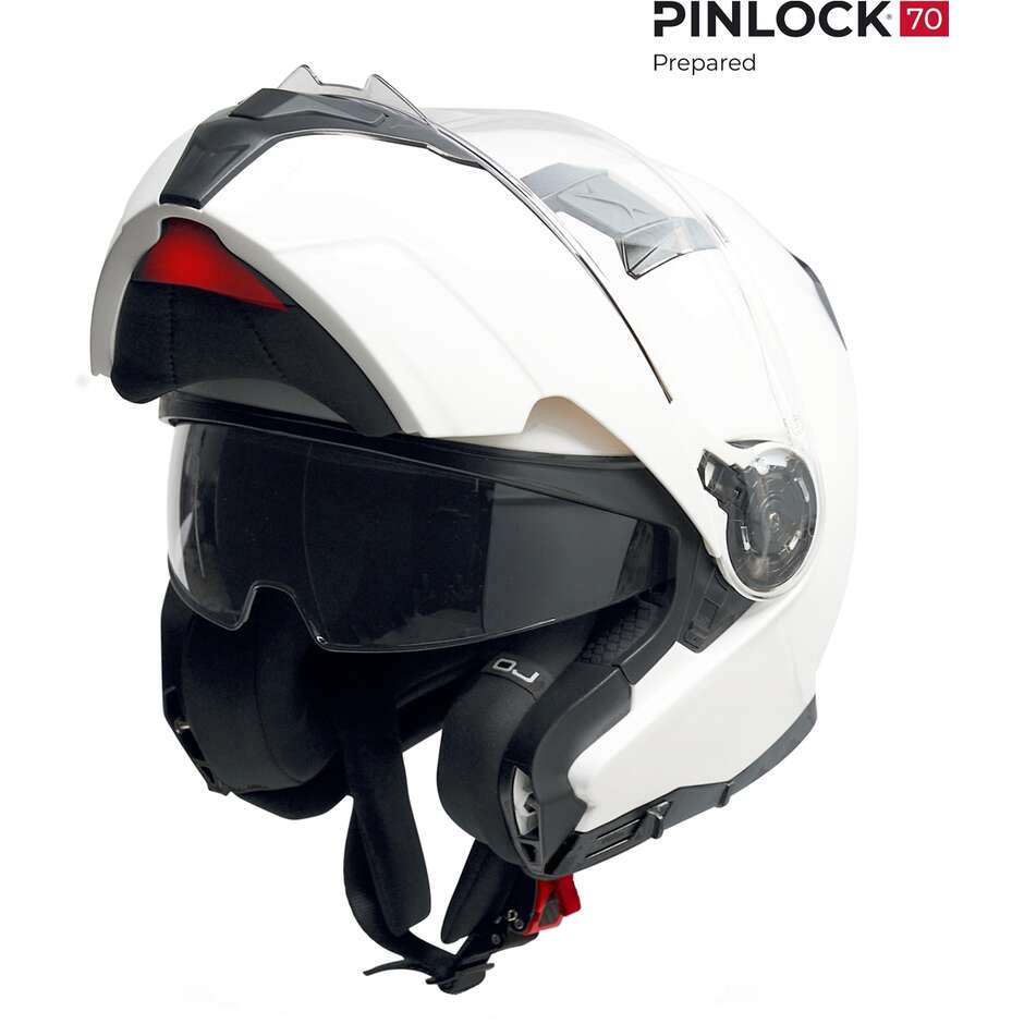 Casco Moto Modulare OJ ORIZZONTE Bianco