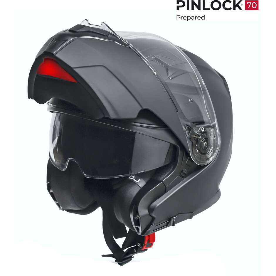 Casco Moto Modulare OJ ORIZZONTE Nero Opaco
