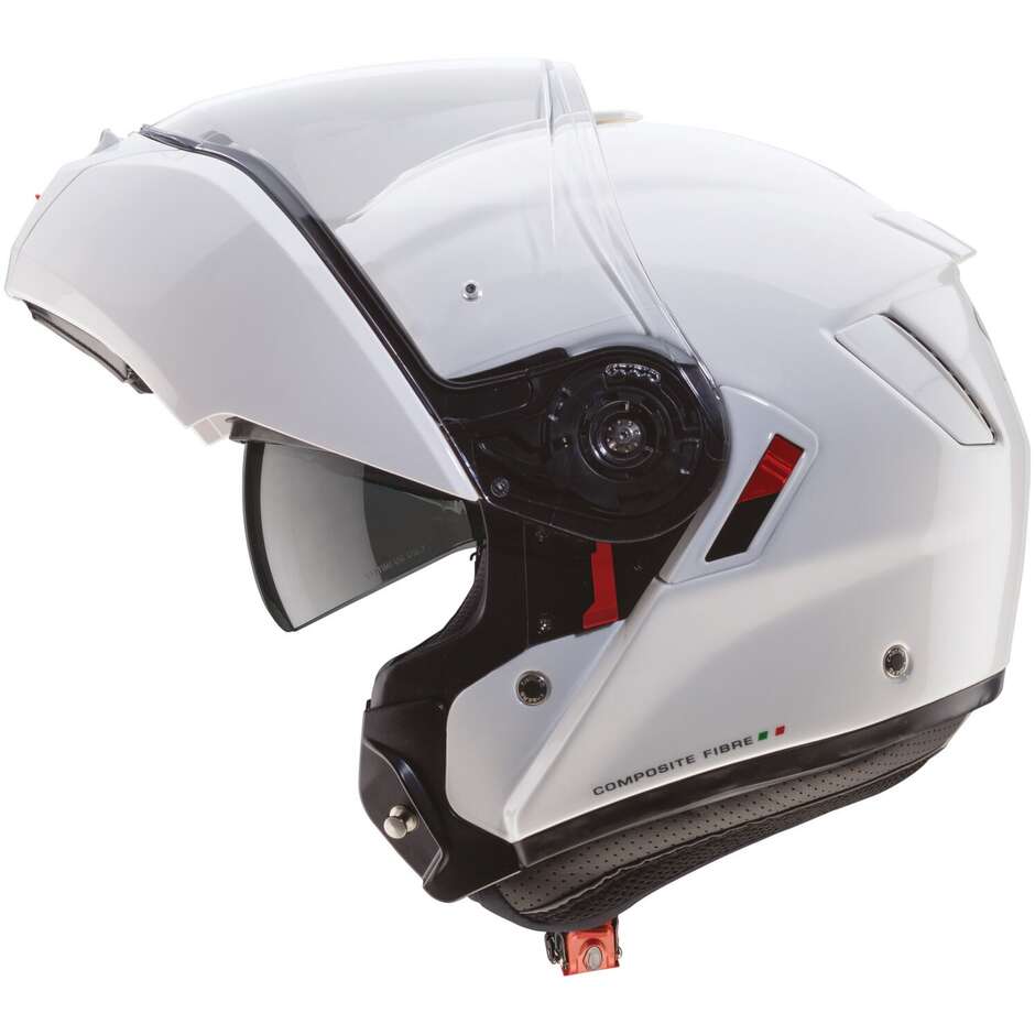 Casco Moto Modulare Omologato P/J Caberg LEVO X Bianco