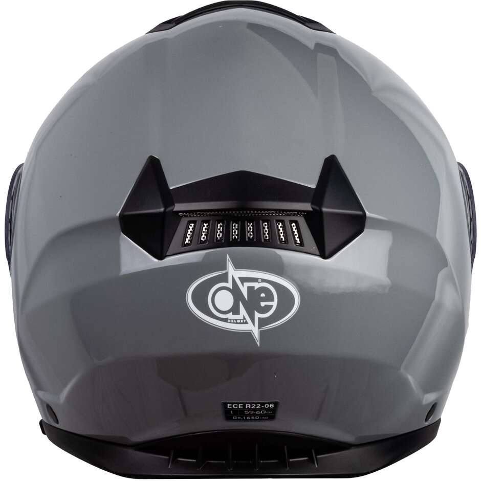 Casco Moto Modulare One Urban P/J 22.06 Nardo Grey