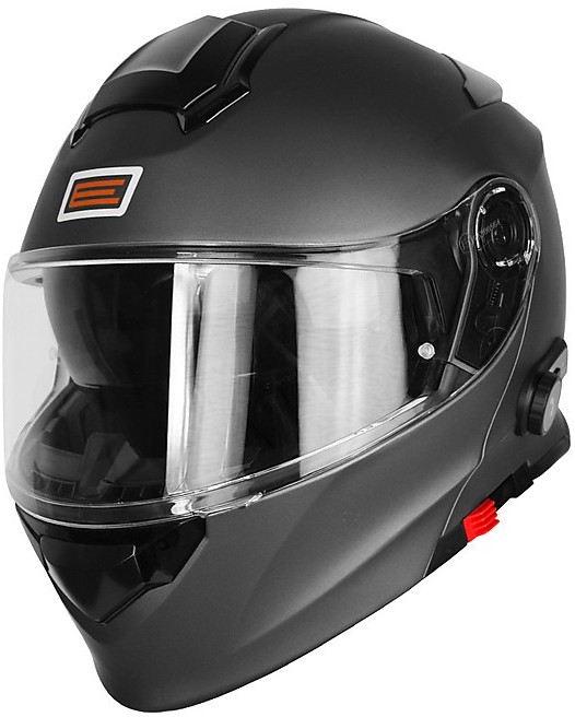 Casco moto modulare con interfono Bluetooth, casco moto modulare  ribaltabile integrale omologato ECE per uomo donna, supporto radio FM Mp3  integrato