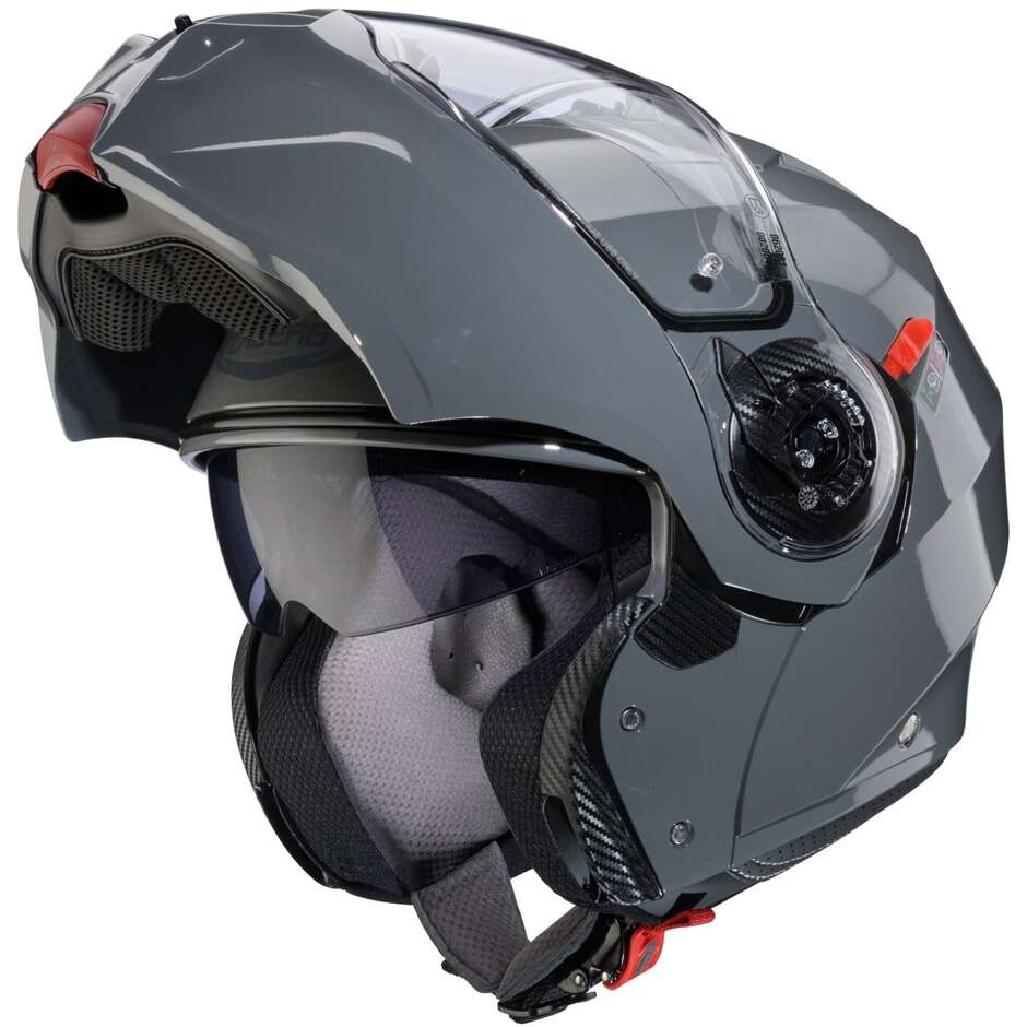 Casco Moto Modulare P/J Caberg DUKE EVO STONE Grigio