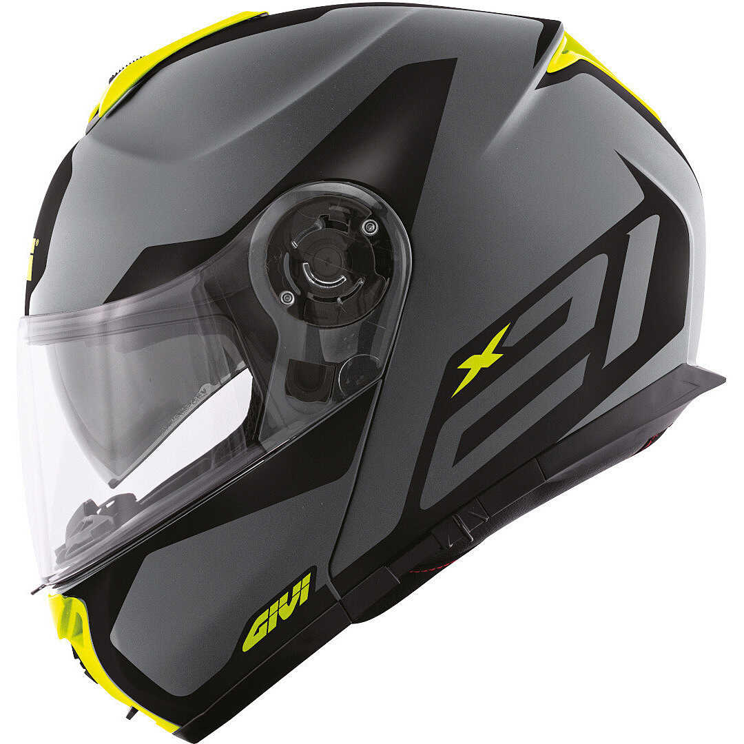 Casco Helmet Modulare Givi X.21 CHALLENGER 2017 moto scooter  TITANIO 