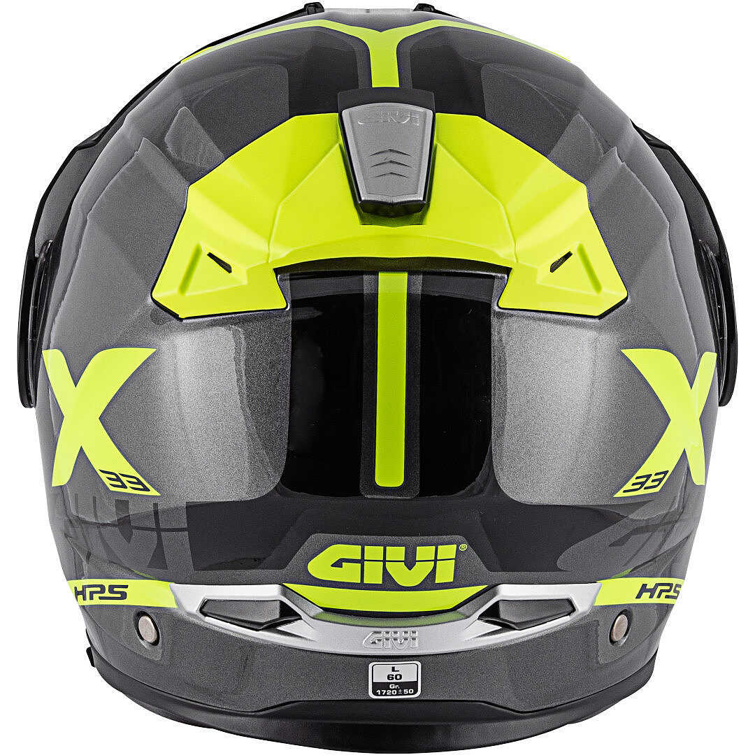 Casco Trail-OffRoad Givi X33 Canyon Glossy Black Red