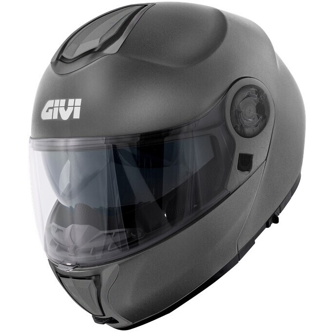 Casco Moto Modulare P/J X26 SOLID Titanio taglia 2XL