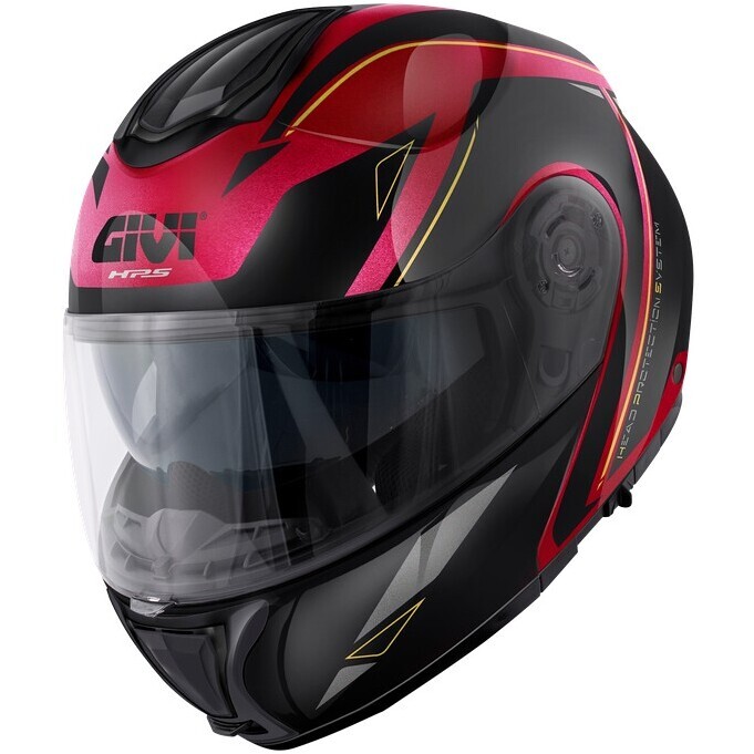 Casco Moto Modulare P/J X26 SQUARE Bordeaux Metallizzat taglia XL