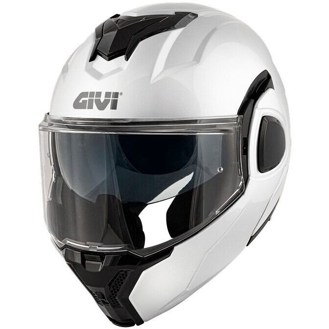 Casco Moto Modulare P/J X36 HPS Bianco Lucido taglia XS