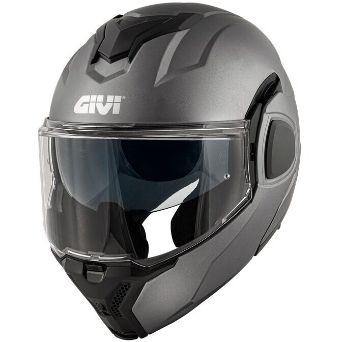 Casco Moto Modulare P/J X36 HPS Titanio taglia M