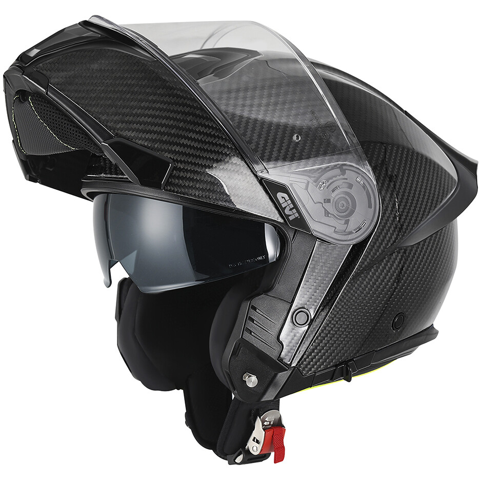 Casco Moto Modulare P/J Givi X50 Carbonio Lucido