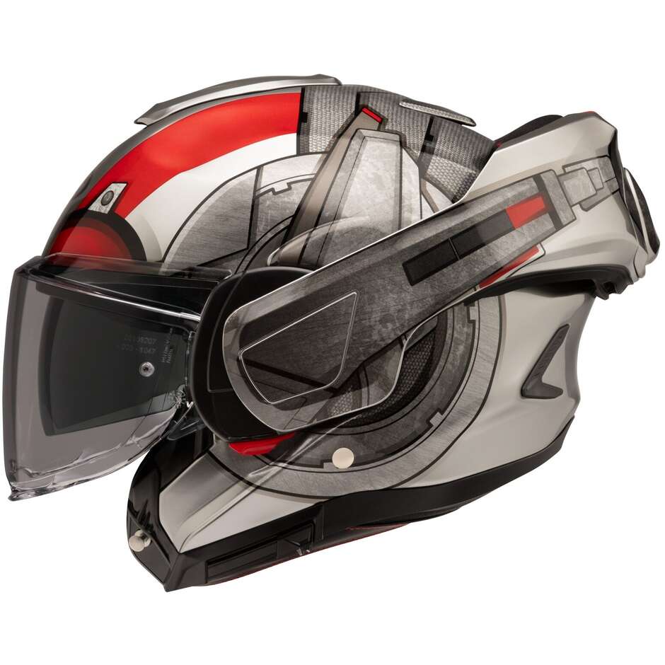 Casco Moto Modulare P/J Hjc F100 ANTMAN MARVEL MC1