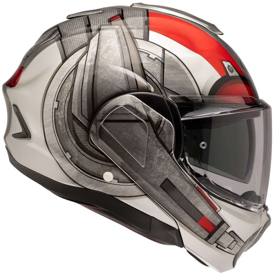 Casco Moto Modulare P/J Hjc F100 ANTMAN MARVEL MC1