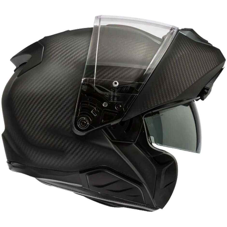 Casco Moto Modulare P/J Hjc RPHA 91 CARBON SOLID Nero Opaco