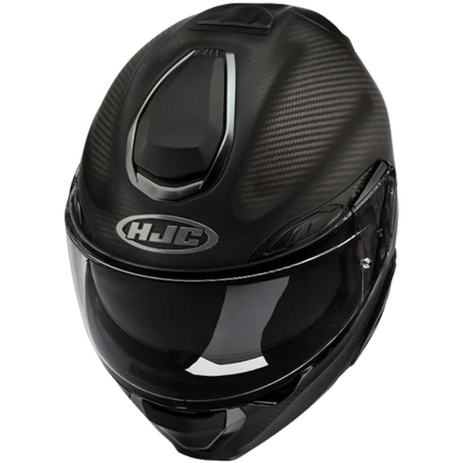 Casco Moto Modulare P/J Hjc RPHA 91 CARBON SOLID Nero Opaco