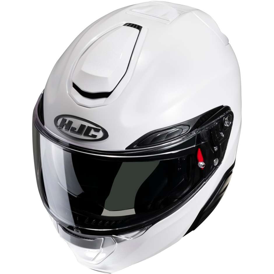 Casco Moto Modulare P/J Hjc RPHA 91 SOLID Perla Bianco