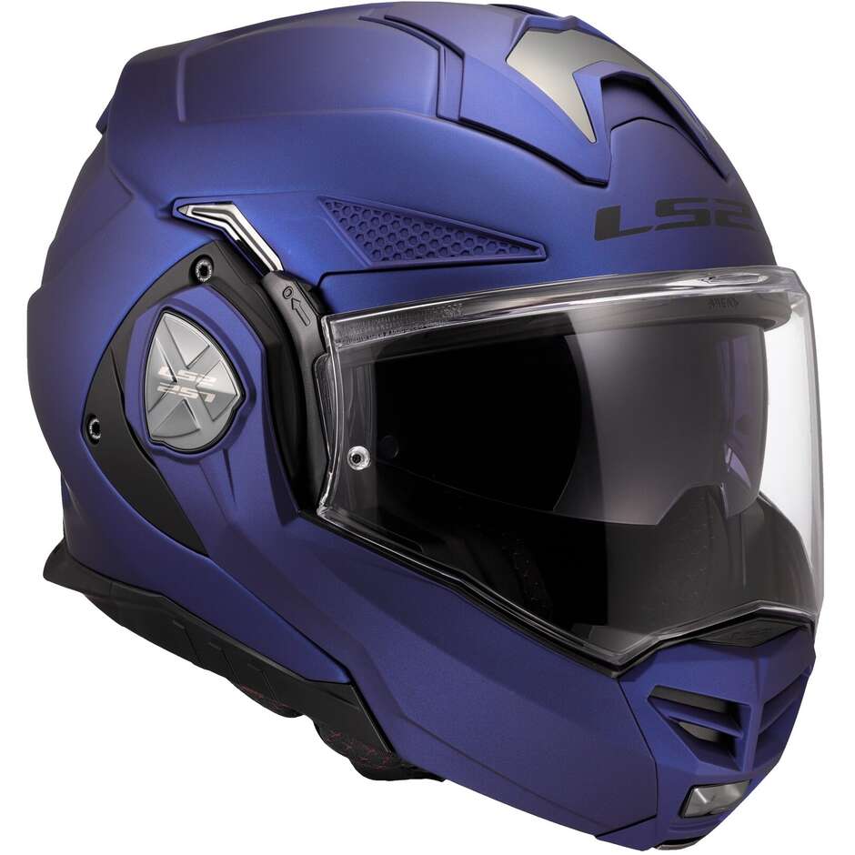 Casco Moto Modulare P/J in HPFC LS2 FF901 ADVANT X SOLID Navy Blue