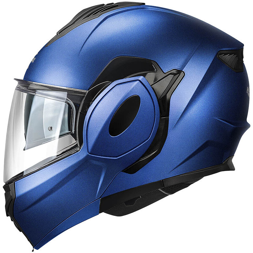 Casco Moto Modulare P/J Kappa KV55 Blu Opaco