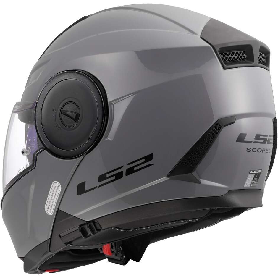Casco Moto Modulare P/J LS2 FF902 SCOPE II Nardo Grigio
