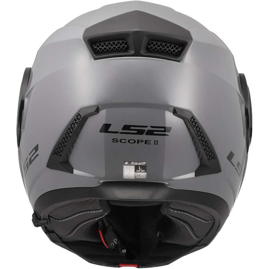 Casco Moto Modulare P/J LS2 FF902 SCOPE II Nardo Grigio