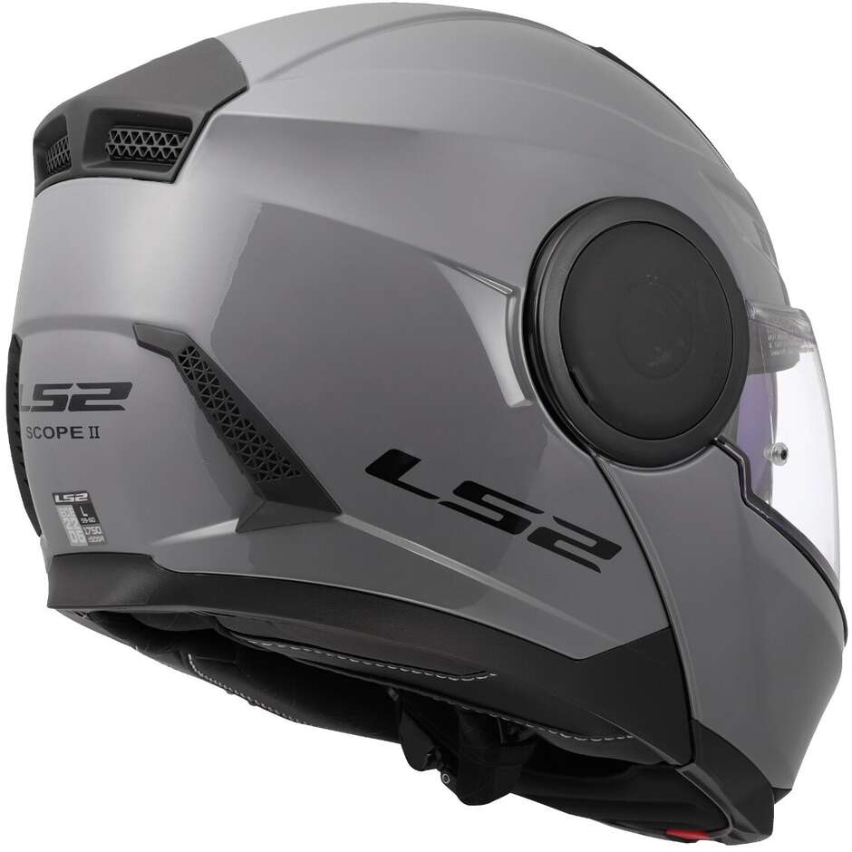 Casco Moto Modulare P/J LS2 FF902 SCOPE II Nardo Grigio
