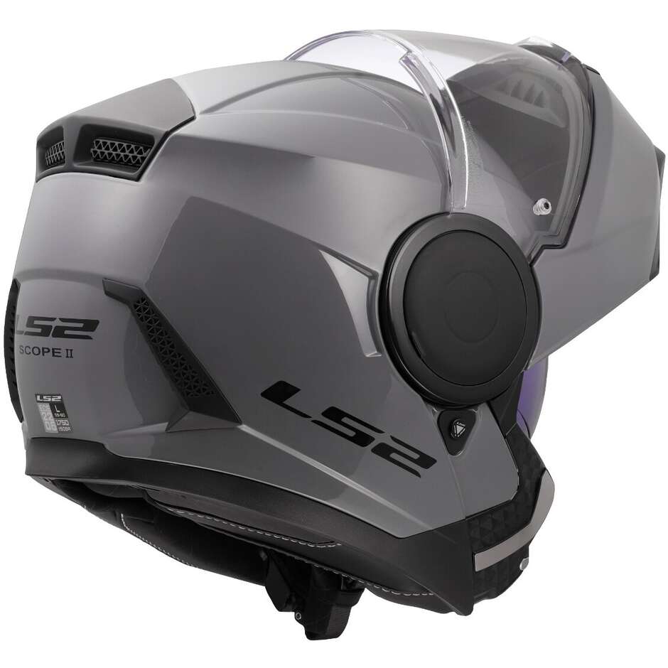 Casco Moto Modulare P/J LS2 FF902 SCOPE II Nardo Grigio
