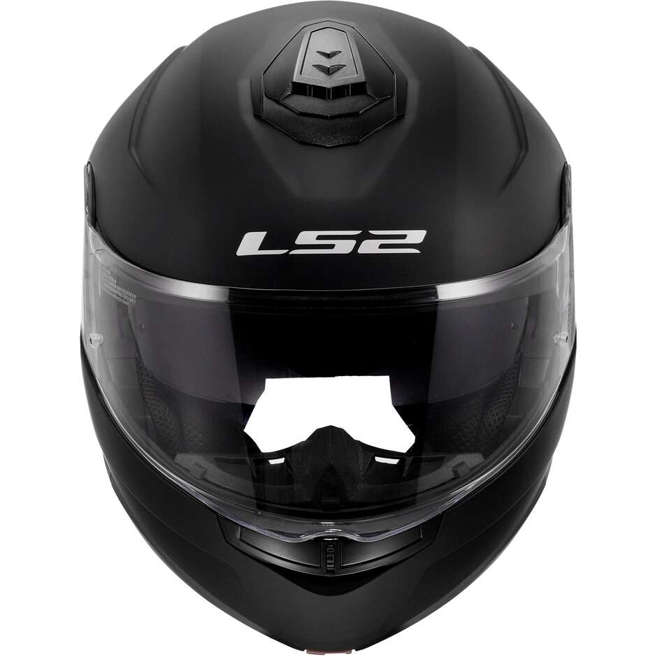 Casco Moto Modulare P/J Ls2 FF908 STROBE II Solid Nero Opaco 
