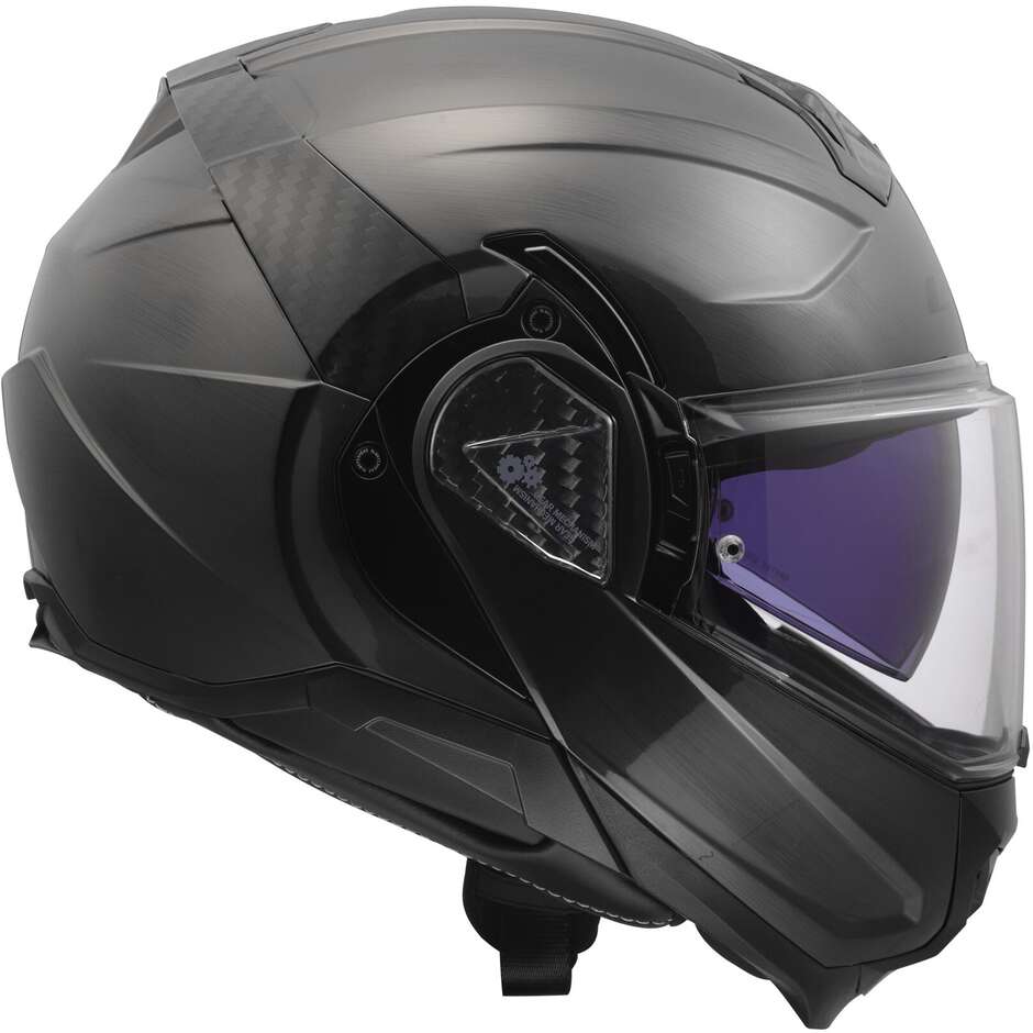 Casco Moto Modulare P/J LS2 FF910 ADVANT II Jeans Titanio