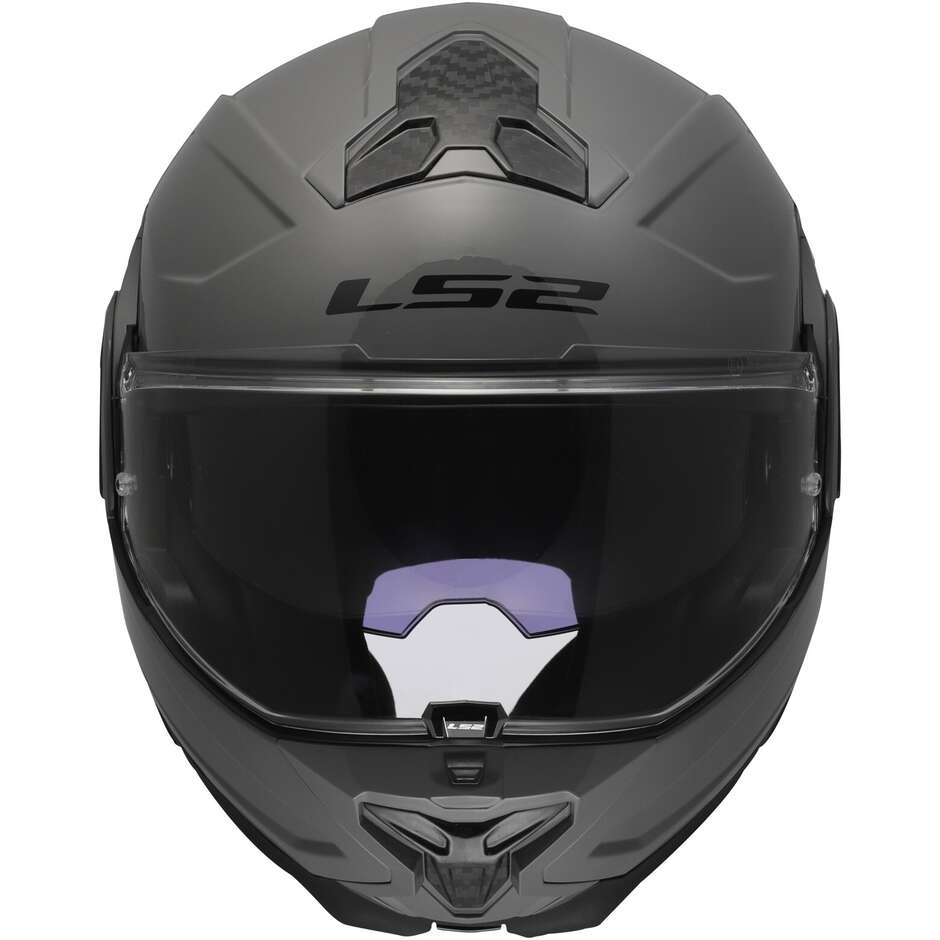 Casco Moto Modulare P/J LS2 FF910 ADVANT II SOLID Nardo Grigio