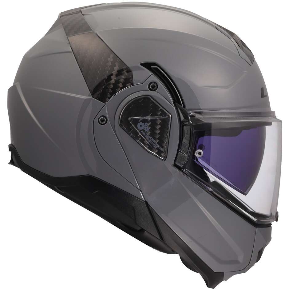 Casco Moto Modulare P/J LS2 FF910 ADVANT II SOLID Nardo Grigio