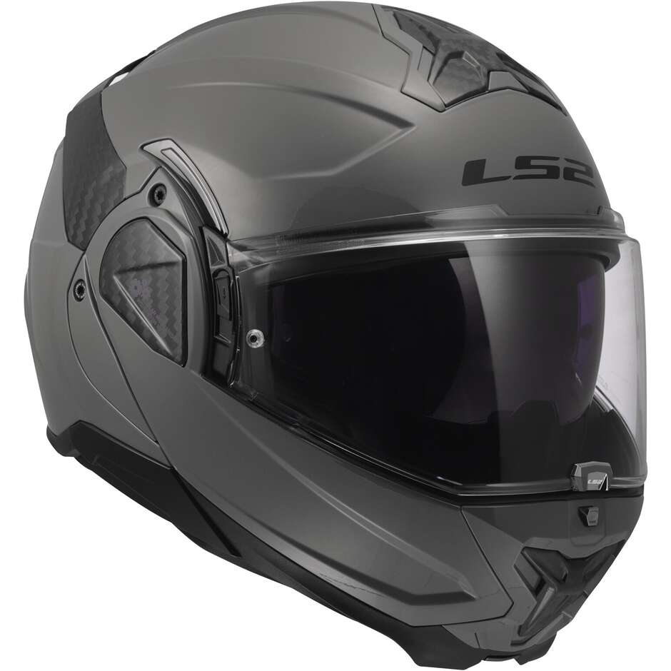 Casco Moto Modulare P/J LS2 FF910 ADVANT II SOLID Nardo Grigio