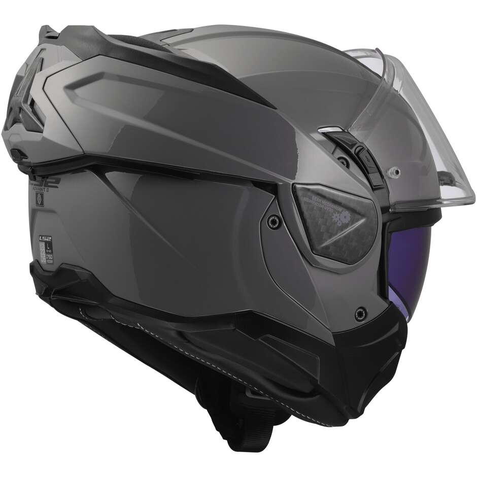 Casco Moto Modulare P/J LS2 FF910 ADVANT II SOLID Nardo Grigio