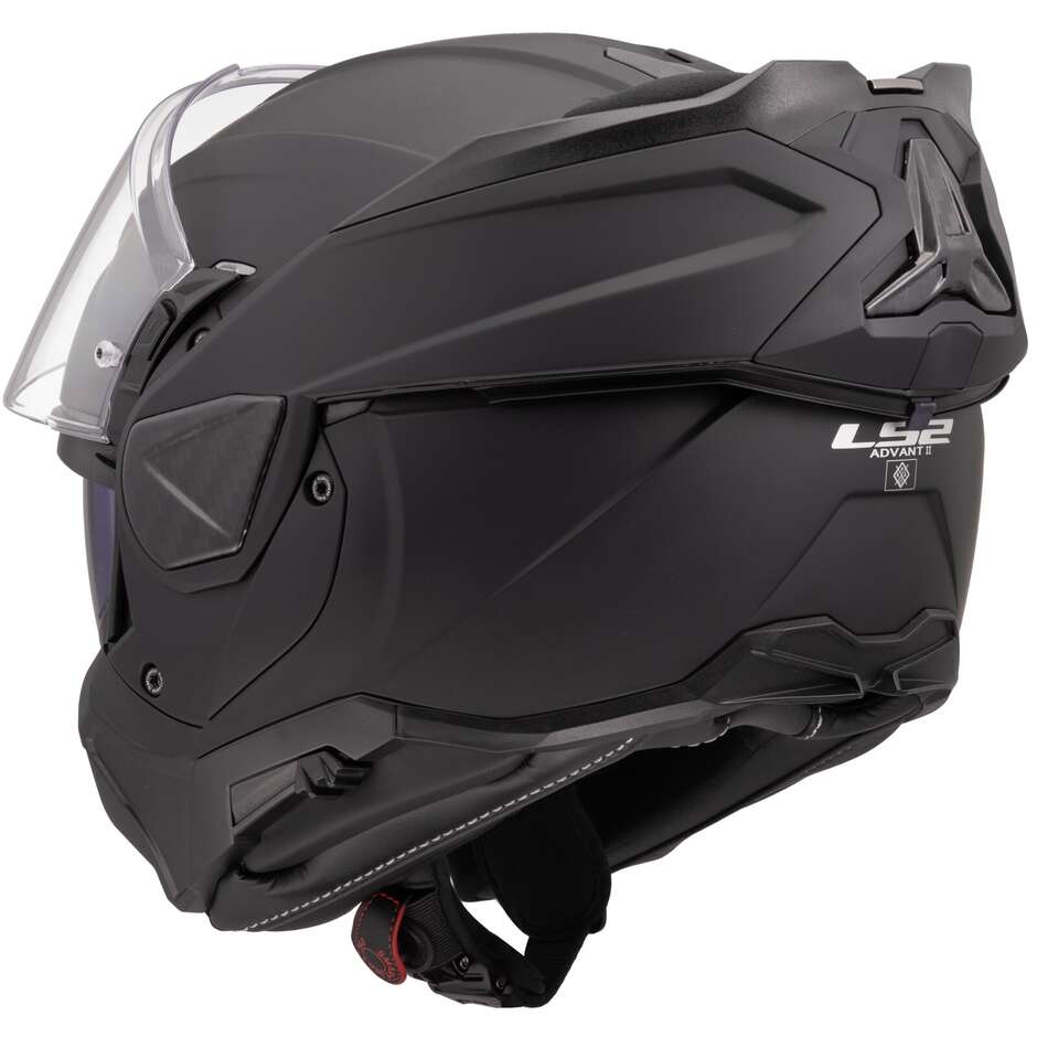 Casco Moto Modulare P/J LS2 FF910 ADVANT II SOLID Nero Opaco