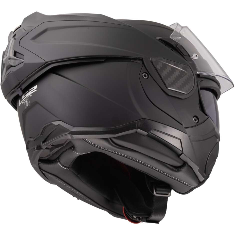 Casco Moto Modulare P/J LS2 FF910 ADVANT II SOLID Nero Opaco